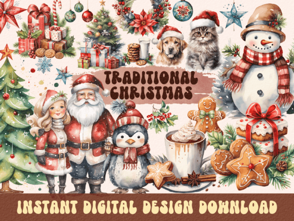 Download Traditional Christmas, 150 Designs - Christmas Collection