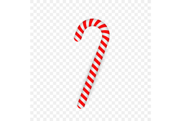 Download Traditional Christmas Candy Cane. Vector - Christmas Collection