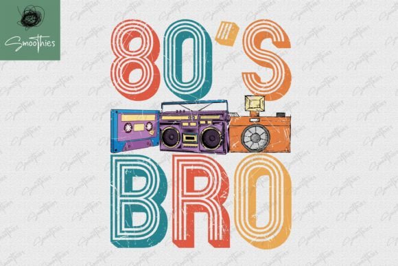 Download 80s Bro Vintage Cassette Sublimation - 80s Collection