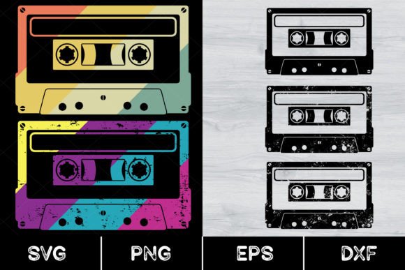 Download Cassette Tapes, Retro Music, Vintage 80s - 80s Collection