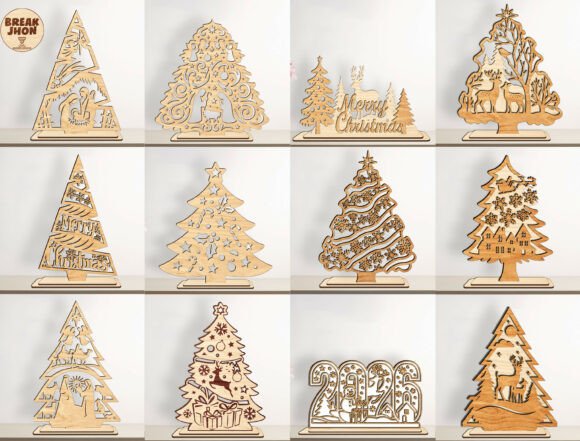 Download Mega 3D Christmas Tree SVG Bundle - Christmas Collection