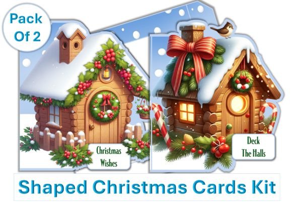 Download Christmas Card Making Kit Pack of Two - Christmas Collection