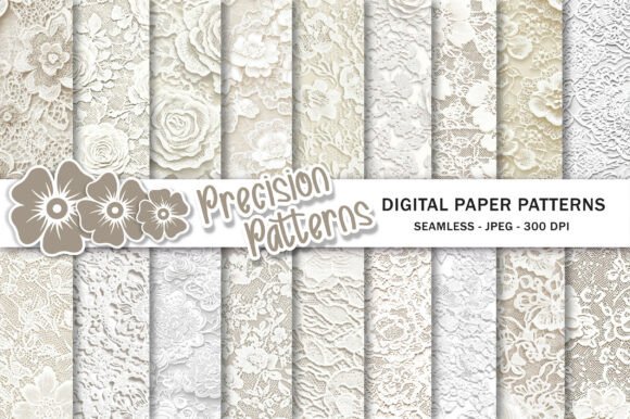 Download Shabby Chic Vintage Bridal White Lace - White Collection