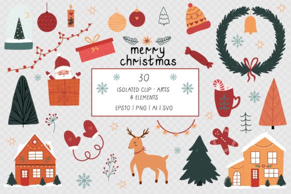 Download Traditional Christmas Elements - Christmas Collection