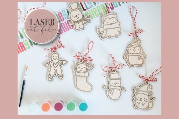 Download Christmas Ornaments for DiY Craft Kits - Christmas Collection