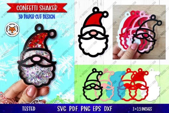Download Santa Claus Confetti Shaker DIY - Diy Collection