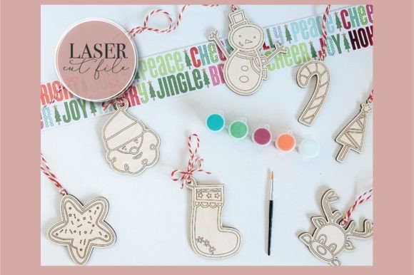 Download Christmas Ornaments for DiY Craft Kits - Christmas Collection