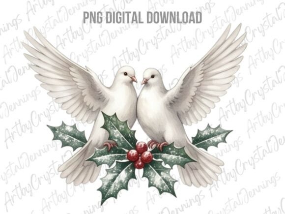 Download White Dove Christmas PNG - White Collection