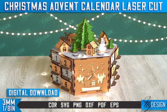 Download Christmas Advent Calendar |DIY| Holidays - Christmas Collection