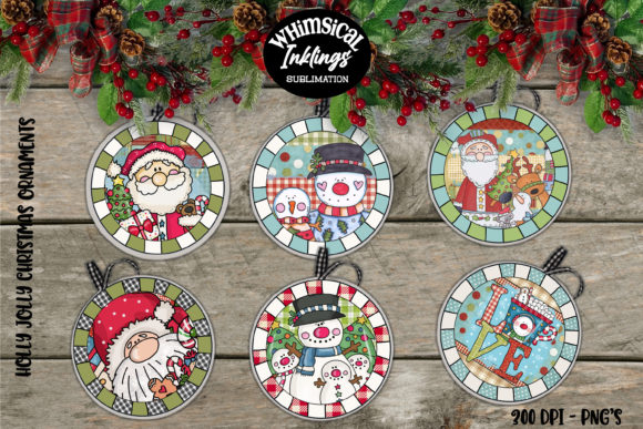 Download Holly Jolly Christmas Ornaments - Christmas Collection